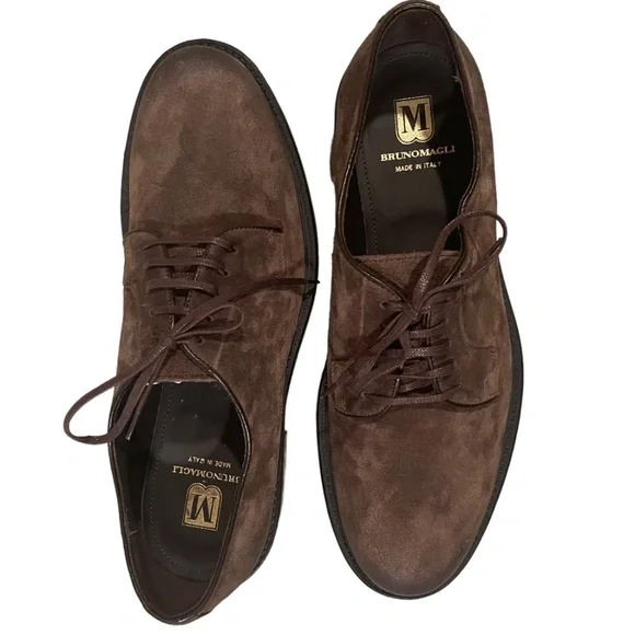 Bruno Magli | Shoes | Bruno Magli Mens Suede Tie Oxford Ozzy  display picture 3